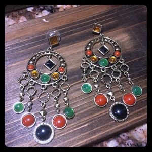 Fun dream catcher style Earrings